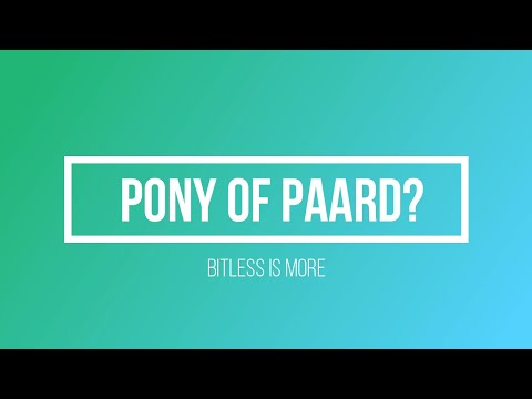 Pony of Paard?
