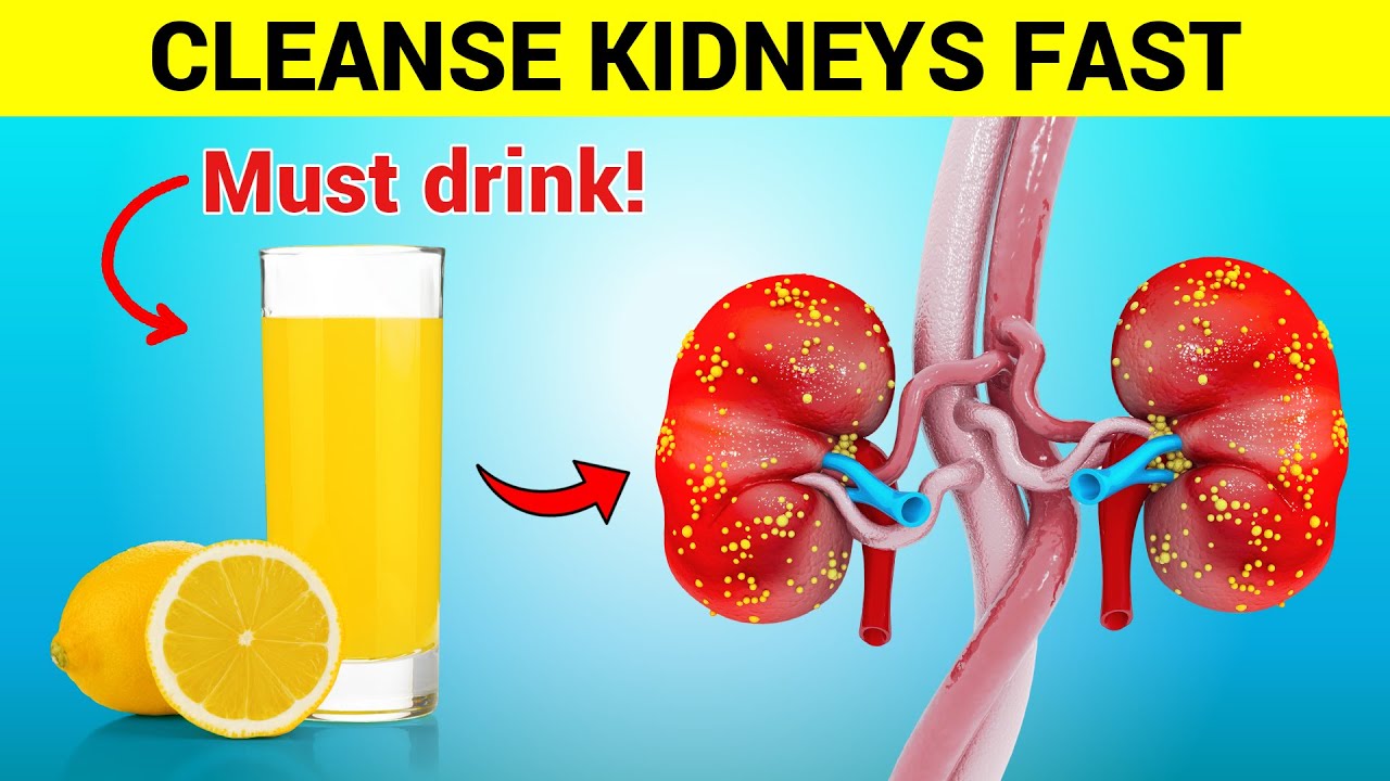 10 Best Natural Drinks to Cleanse and Detox Your Kidneys Fast| HealthToday.com