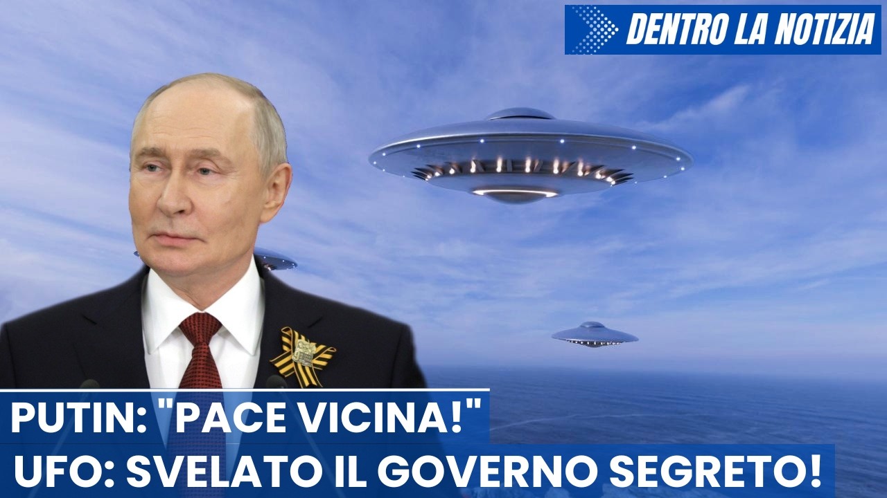 Putin: presto pace in Ucraina, incontro con Zelensky! Nuovi documenti UFO svelate importanti verità!