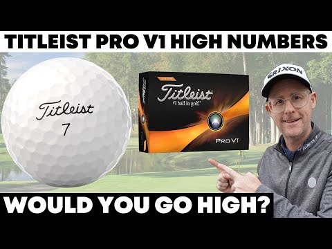 Stand Out on the Course with Titleist Pro V1 High Number Golf Balls