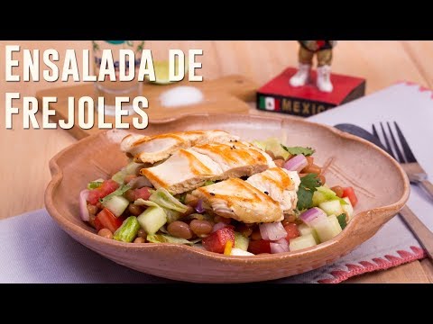 Ensalada de Frejoles con Pollo