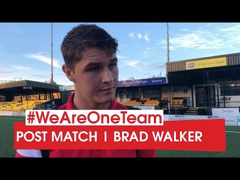 WATCH | FA Cup: Brad Walker after Harrogate Town