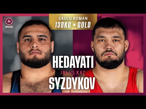 Alimkhan SYZDYKOV (KAZ) vs. Fardin HEDAYATI (IRI) | ASIAN CHAMPIONSHIPS 2025 | 130kg Finals
