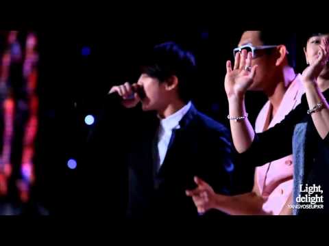 Yoseob - sing Run To You with DJ Doc 1@ KBS Invincible Baseball Concert (11.09.08)