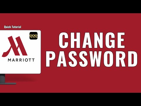 Password Reset Marriott