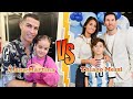 Thiago Messi (Messi's Son) VS Alana Martina (Cristiano Ronaldo's Daughter) Transformation ★ 2023