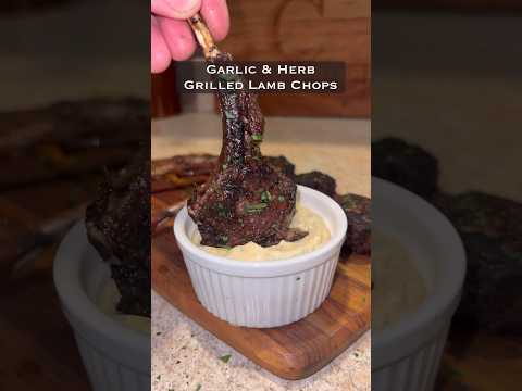 Garlic & Herb Grilled Lamb Chops