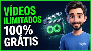 🤯NOVA IA Gera VÍDEOS INFINITOS 100% GRÁTIS! (SEM PEGADINHA)