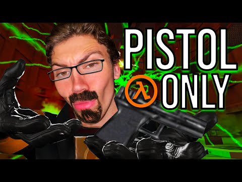 Can I Beat Half-Life WITH ONLY THE PISTOL?
