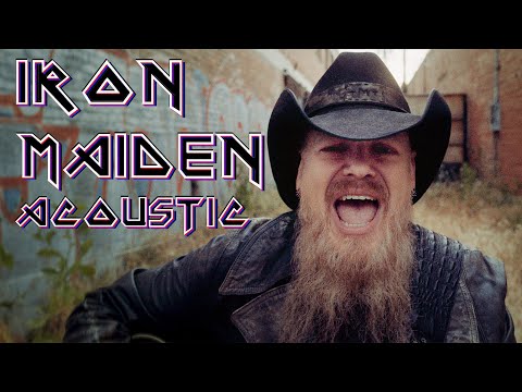 IRON MAIDEN ACOUSTIC COVER - Wasted Years by Jason Charles Miller