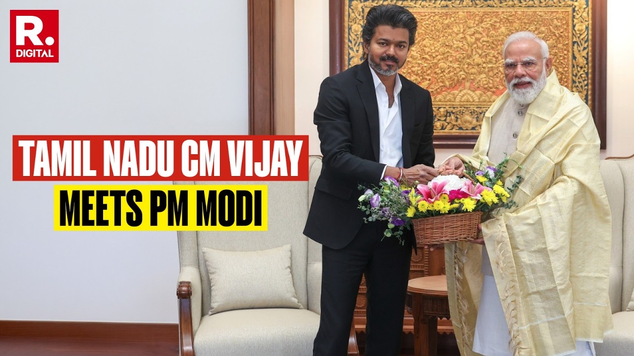 CM Vijay Meets PM Modi — Tamil Nadu Demands