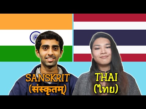Similarities Between Sanskrit and Thai