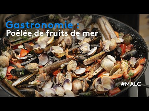 Gastronomy: Seafood pan-fried