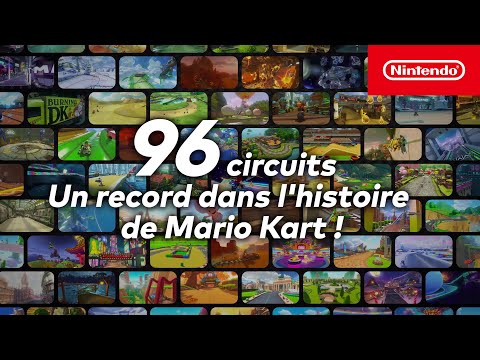 Mario Kart 8 Deluxe - Un nombre de circuits inégalé dans la série !