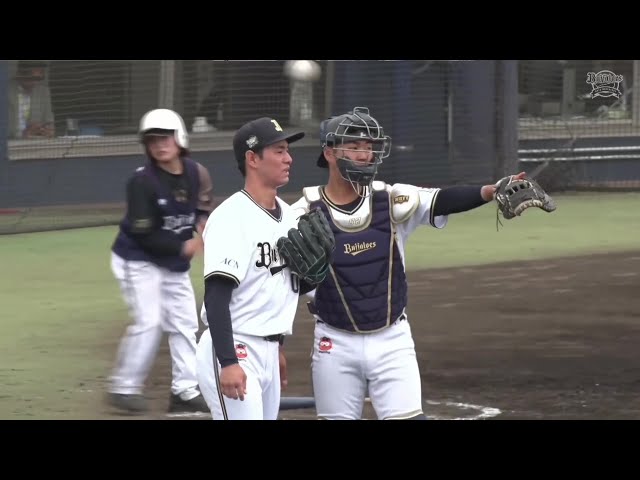 【ファーム】バファローズ・入山海斗 ピンチを招くも打たせて取るピッチングで無失点に抑える!! 2025年4月22日 オリックス・バファローズ 対 阪神タイガース