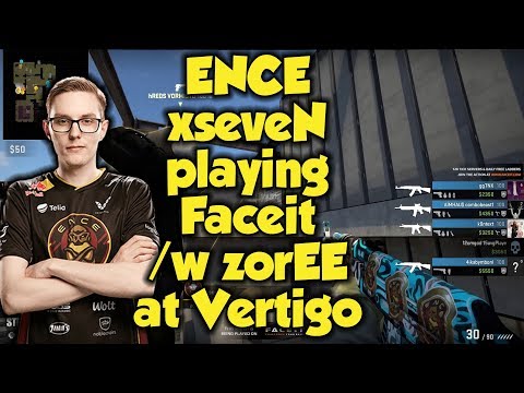 ENCE xseveN playing Faceit with zorEE at Vertigo