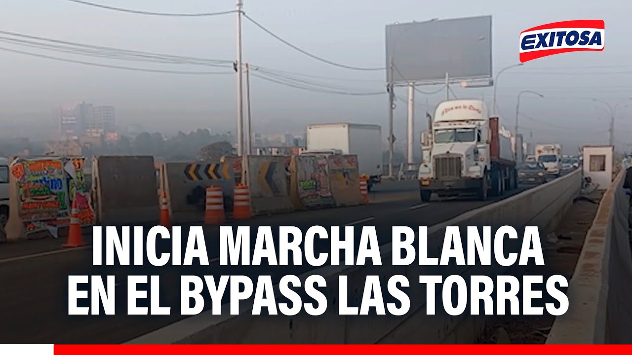 🔴🔵 Inicia marcha blanca en el bypass Las Torres: Conectará Lima-Chosica en 45 minutos