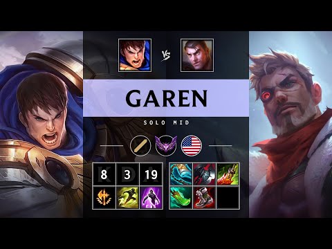 Garen Mid vs Jayce - NA Master Patch 25.10