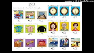 Flyers Cambridge Exam: Listening part 4