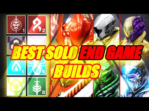 Best TRUE ENDGAME Solo BUILDS For WARLOCKS On Every ELEMENT In Destiny 2 - In To The Light