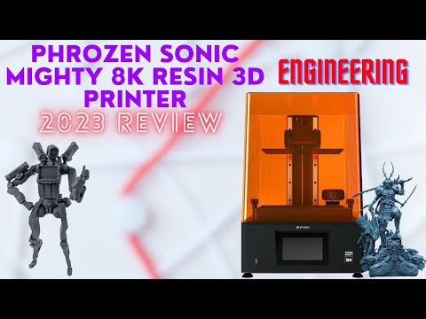 Resin Printing Powerhouse: Phrozen Sonic Mighty 8K Review | 2023 Edition