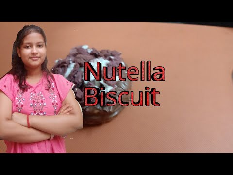 Day 12 out of 20 days chocolate challenge❤💜/ Nutella cookie recipe at/ 20 days chocolate challenge🤯😋