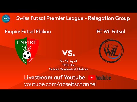 Empire Futsal Ebikon vs. FC Wil Futsal | Swiss Futsal Premier League - Relegation Group | 19.04.2026