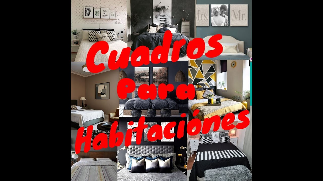 ✅ cuadros para habitaciones matrimoniales / dormitorios modernos  ✅