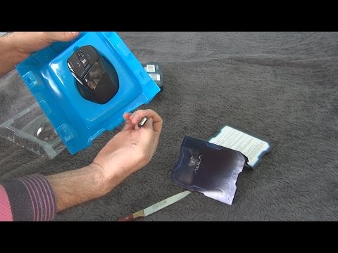Unboxing and Test of Aula Killing the Soul Expert Gaming Mouse in 3D