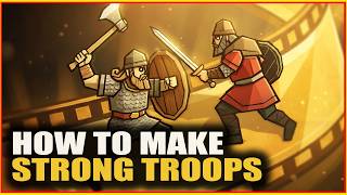 4 Tips How To Make STRONG Troops || Viking Rise Tips and Tricks