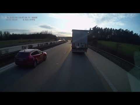 Česko. Dálnice D5, Plzeň-Černice — Rozvadov, 2018, 4x