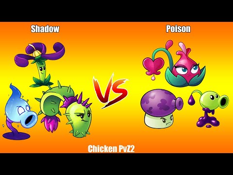 PvZ 2 Plant vs Plant: Team Shadow vs Team Poison - Which Team Will Emerge Victorious?