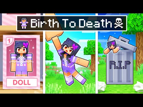 Aphmau - The BIRTH To DEATH of a DOLL in Minecraft!