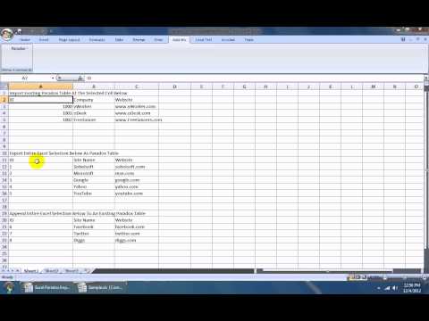 Excel Paradox Import, Export & Convert Software