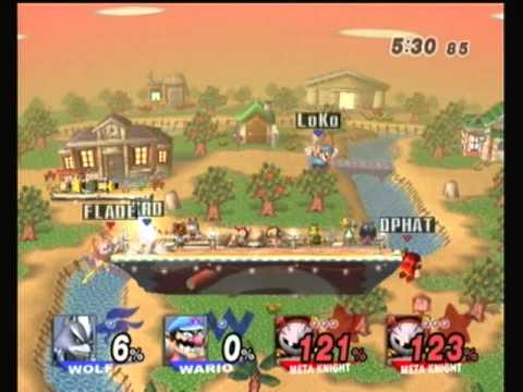 WHOBO 3: LoKo (Wario) & KRDsonic (Wolf) vs. RedHalberd (MK) & Dphat (MK) - SSBB