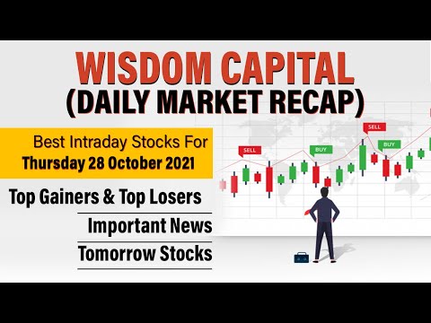 Daily Market Recap 27-October-2021 जानिये आज दिनभर के कारोबार का पूरा Recap | Wisdom Capital