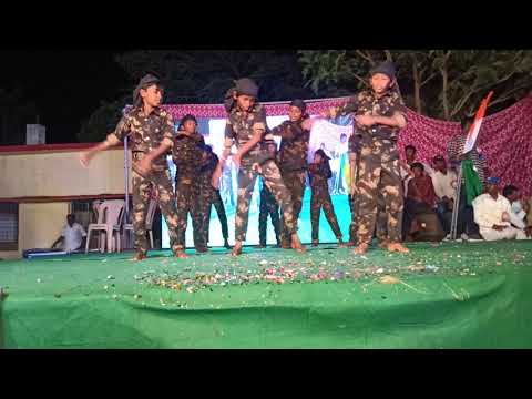 Army dance  kesari  Nani model