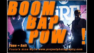 Boom Bap Pow band live music rock n roll photography by Mike Wylie