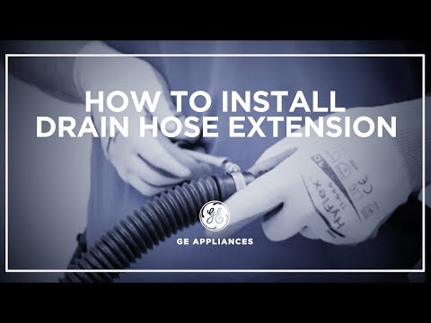 image-Can you extend a washing machine drain hose?