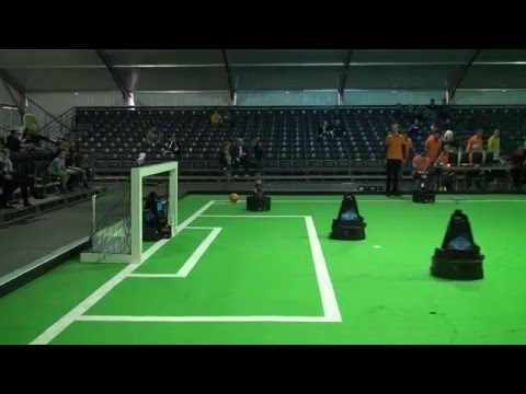 Our first goal during the Robocup European Open 2016, Eindhoven