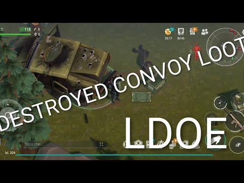LAST DAY ON EARTH DESTROYED CONVOY LOOT #ldoe #lastdayonearth 