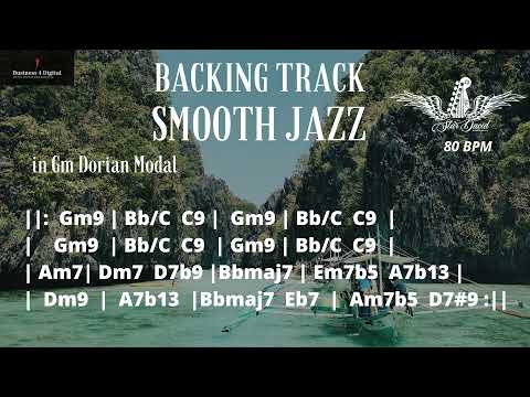 Backing Track Gm Dorian Modal Smooth Jazz