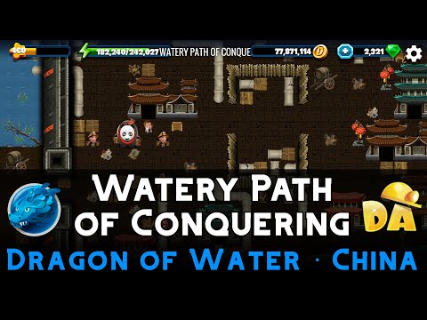 Watery Path of Conquering | Dragon of Water #16 | Diggy's Adventure