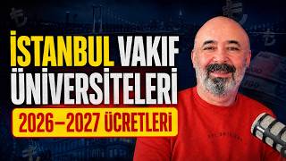 İstanbul Vakıf Üniversiteleri 2026–2027 Ücretleri | En Ucuz ve En Paha