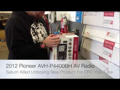 2012 Pioneer AVH-P4400BH 2-Din DVD Receiver $499.99 shipped in USA w/ CD-IU201V iPod Cable
