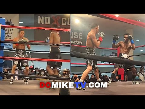 (Highlights) Dwayne Holmes vs Davion Wilkes fight in Maryland on Noxcuse Promotions card