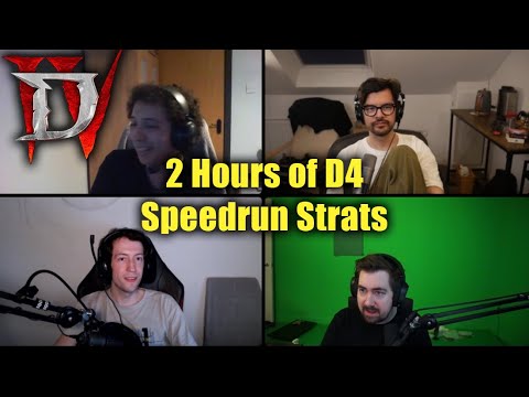 2 Hours of Pro Speedrunning Strats ft. Zizaran, Steelmage, Nugiyen & carn_ (Diablo 4)