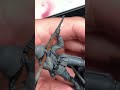 Army Men Painting Timelapse Tutorial, WW2 German Infantry Airfix Plastic Toy Paint Over #armytoys