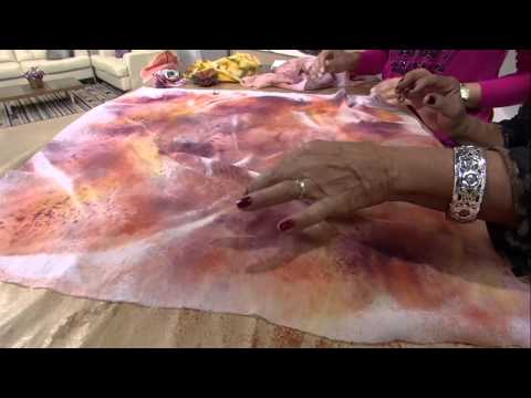 Mulher.com 09/07/2013 Marcia Silva - Pintura em Seda