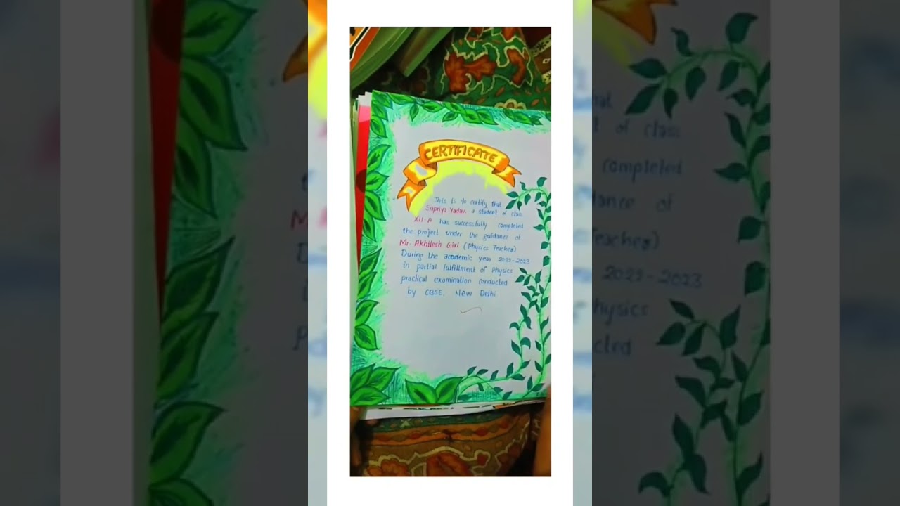 Class 12 physics project #A.C. generator  #shorts